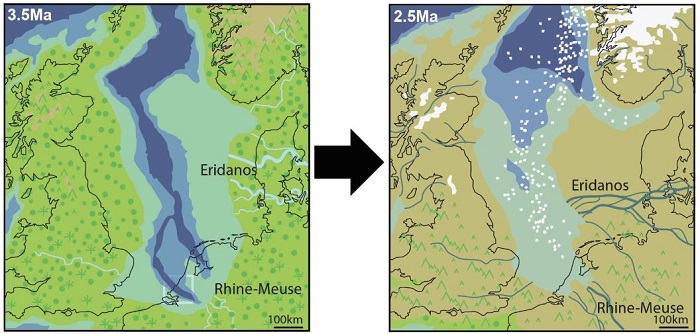 Changes North Sea