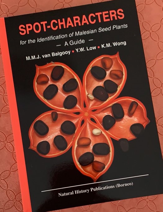 Omslag van het boek over Malesische zaadplanten