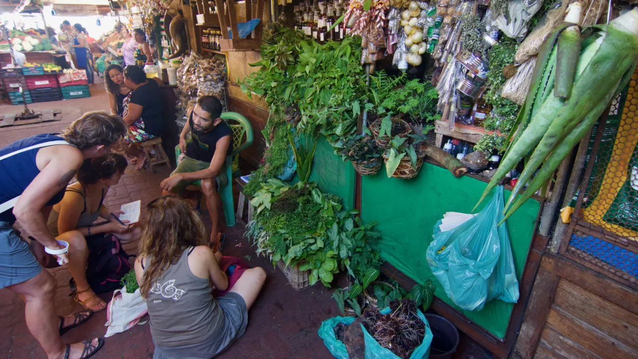 Research on Ver-O-Peso market, Belem. Picture: C.A. van der Hoeven