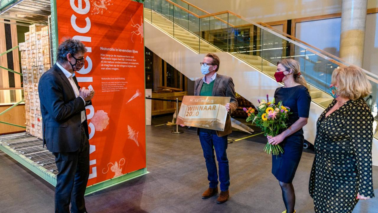 Naturalis wint BankGiro Loterij Museumprijs 2020