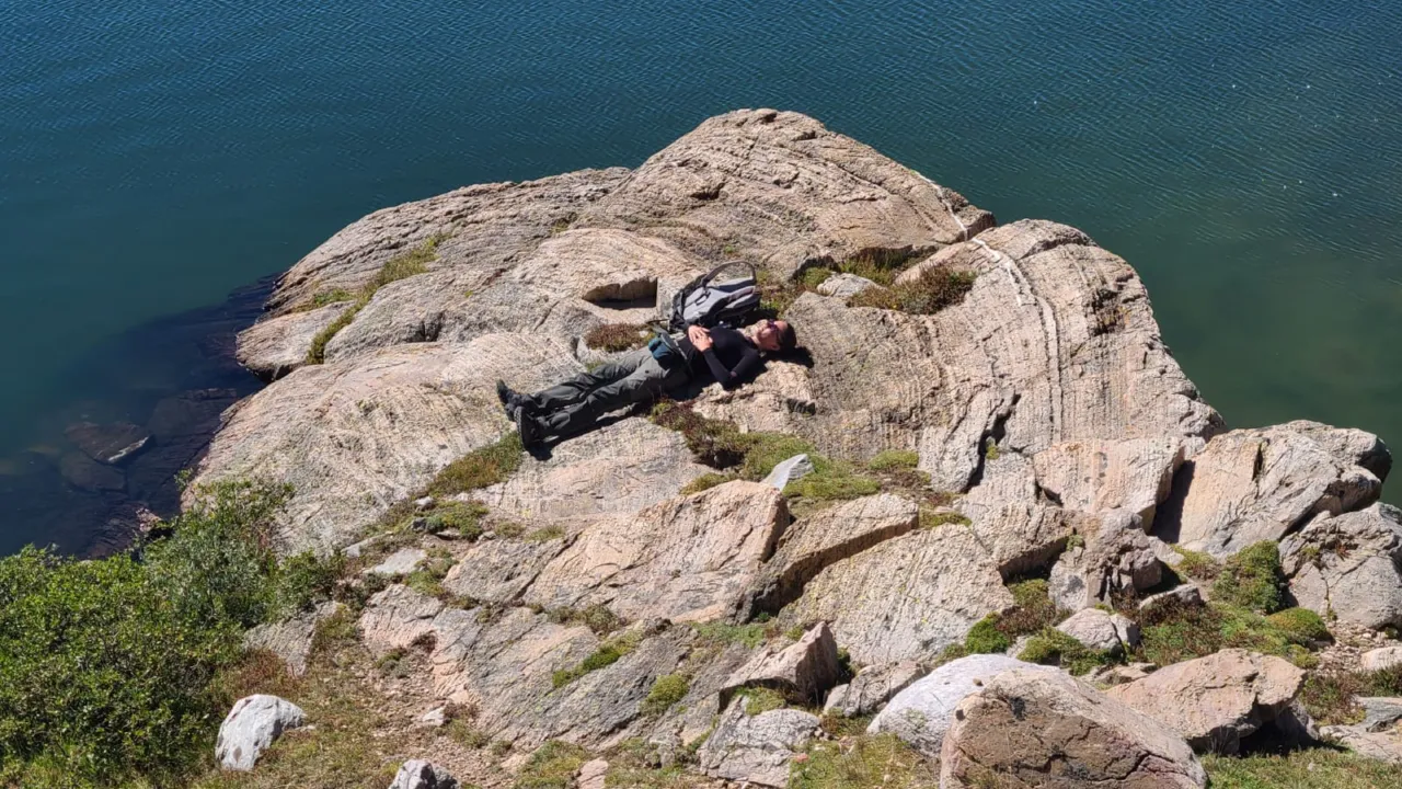 Plurimeter domal stromatolite picture