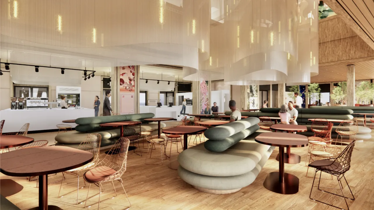 Artist impression Museumrestaurant