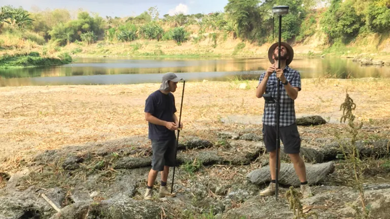 Trinil fieldwork