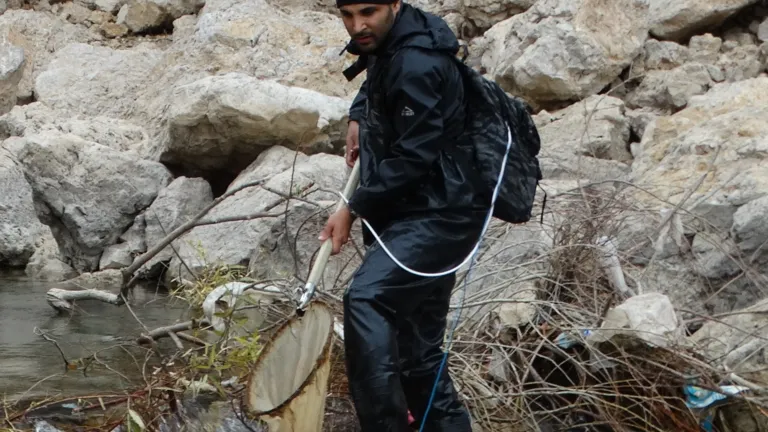Catching fish