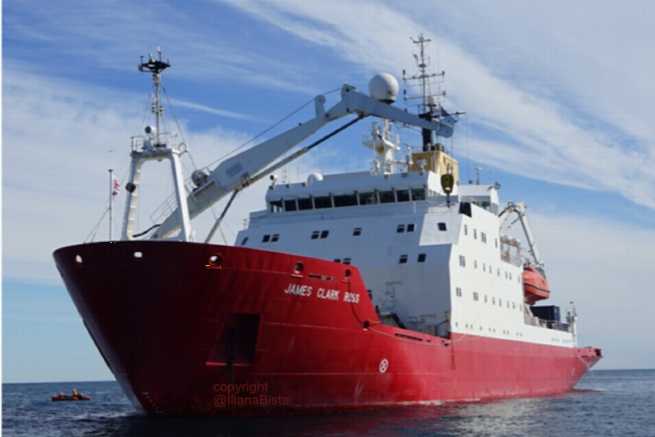 James Clark Ross (JCR) research vessel