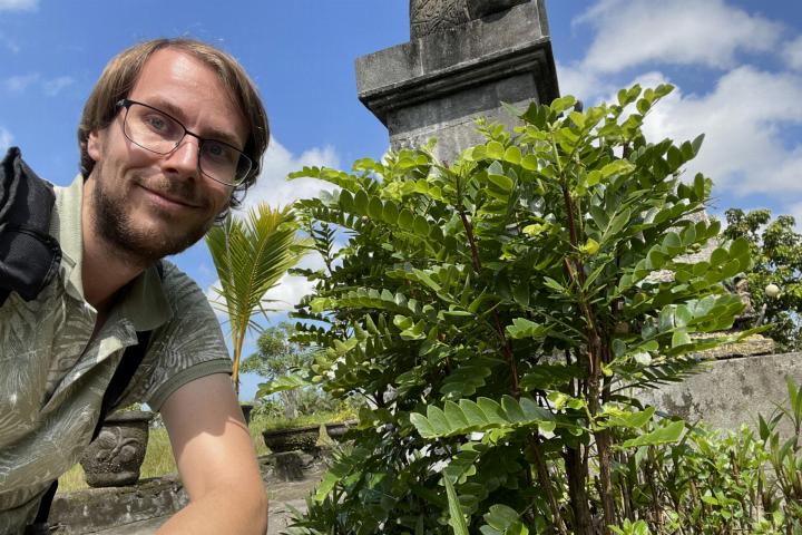 Roderick with phyllanthus