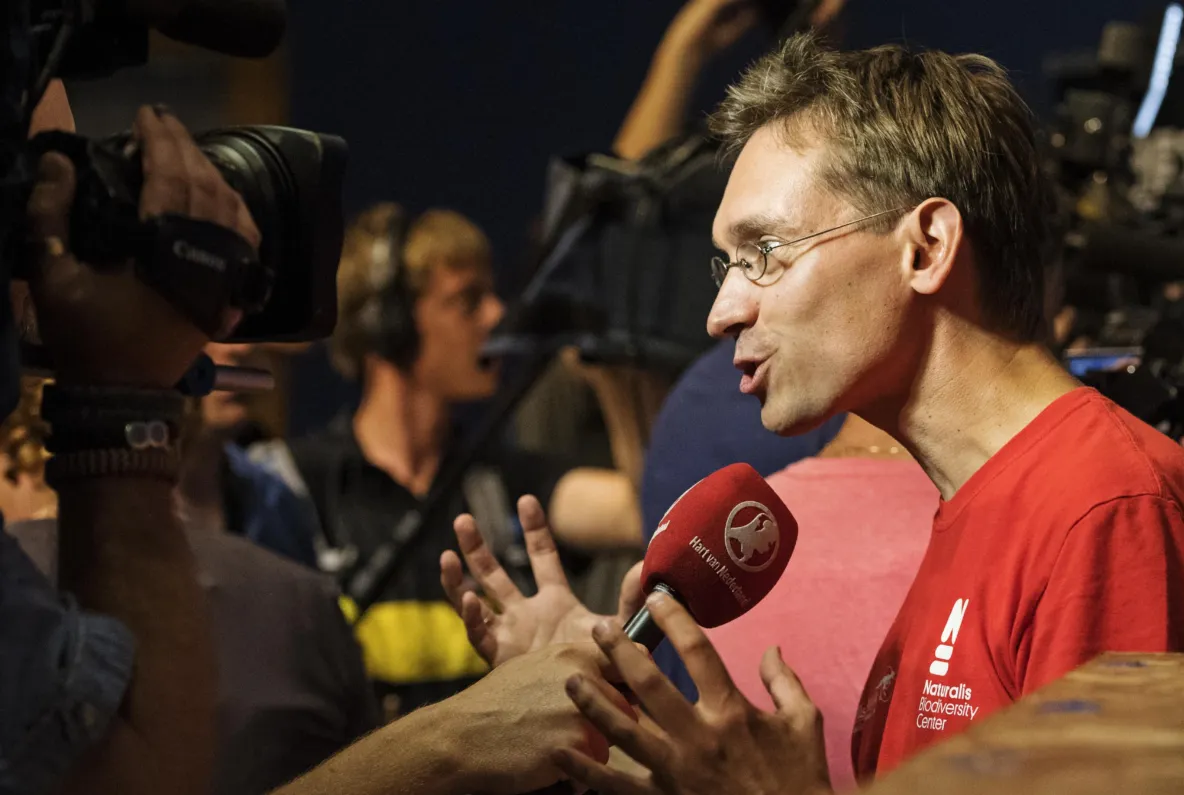 Naturalis intocht Trix