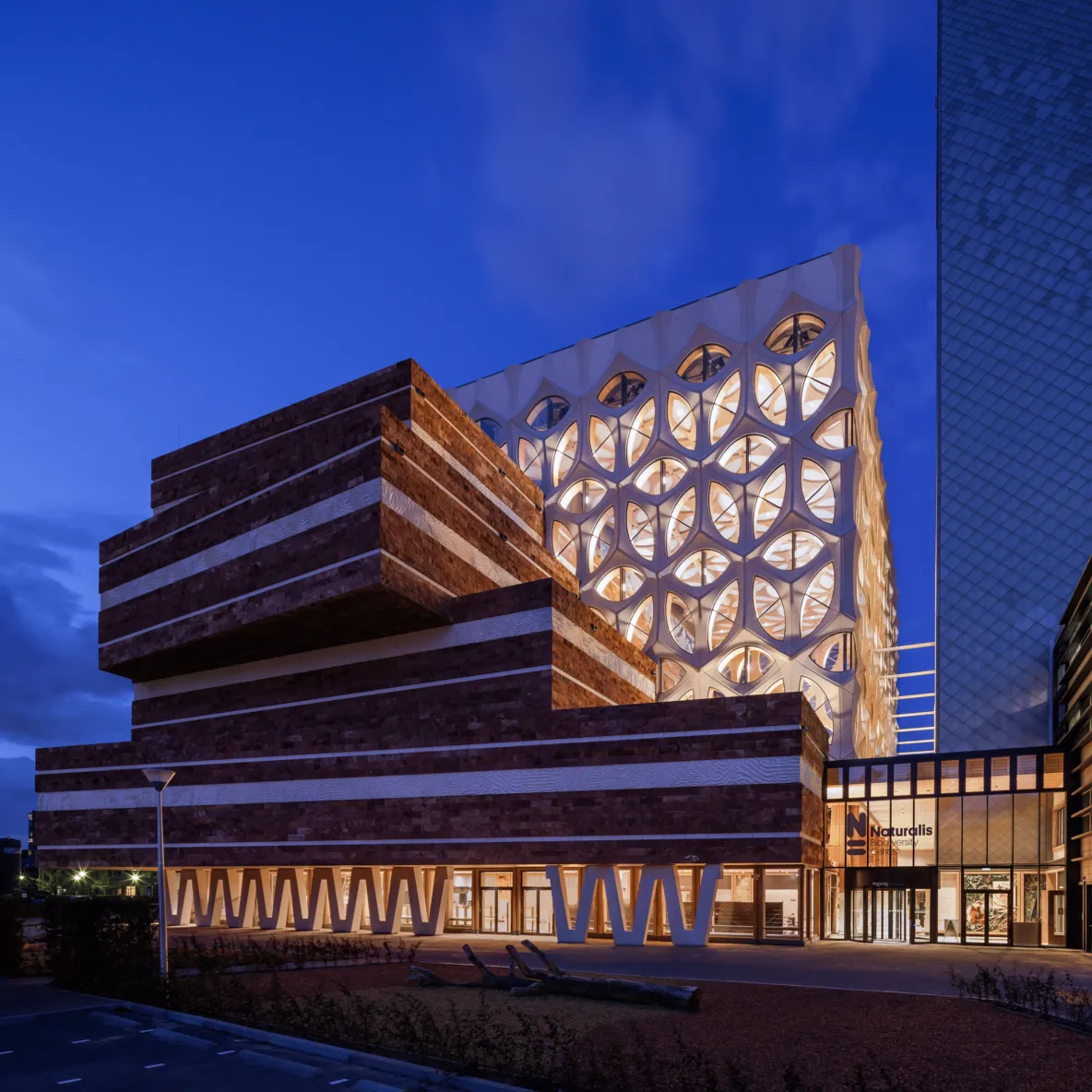 Gebouw Naturalis Buitenkant