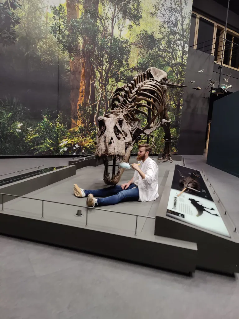 Dusting of T. rex Trix