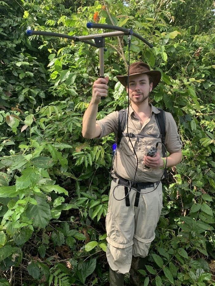 Student-bioloog Roel Wouters