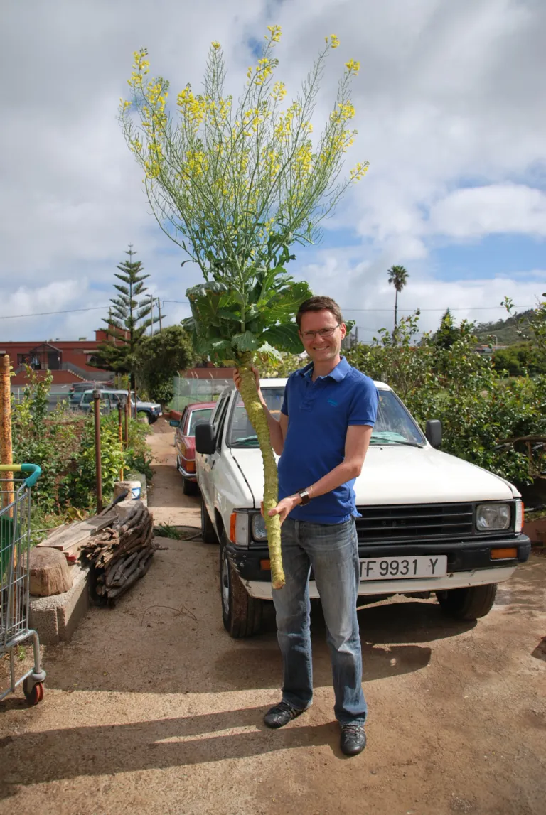 Frederic Lens op veldonderzoek