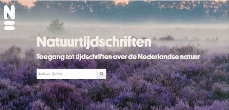 banner van Natuurtijdschriften.nl