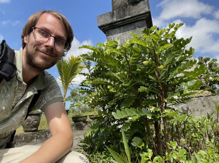 Roderick with phyllanthus