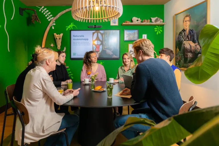 De groene kamer